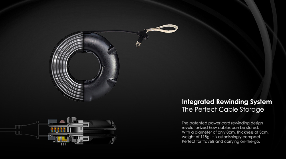 Power Bagel - Travel Power Strip